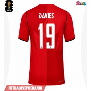 Lacne Ženy Futbalové dres Kanada Alphonso Davies #19 MS 2026 Krátky Rukáv - Domáci